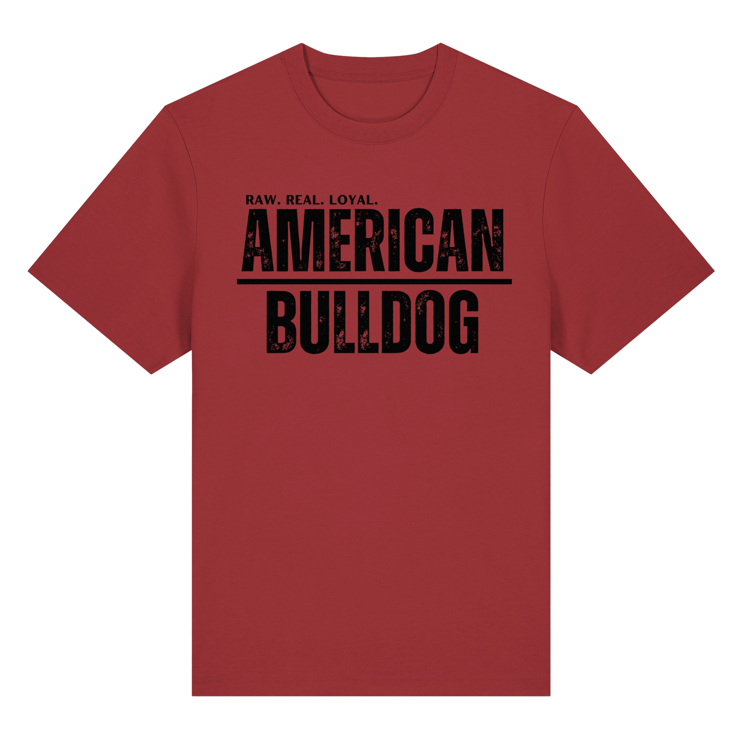 T-Shirt American Bulldog  RAW. REAL. LOYAL. - BULLSPORT