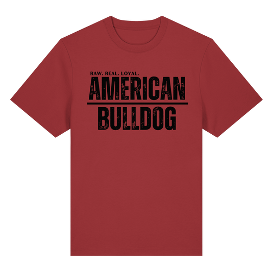 T-Shirt American Bulldog  RAW. REAL. LOYAL. - BULLSPORT