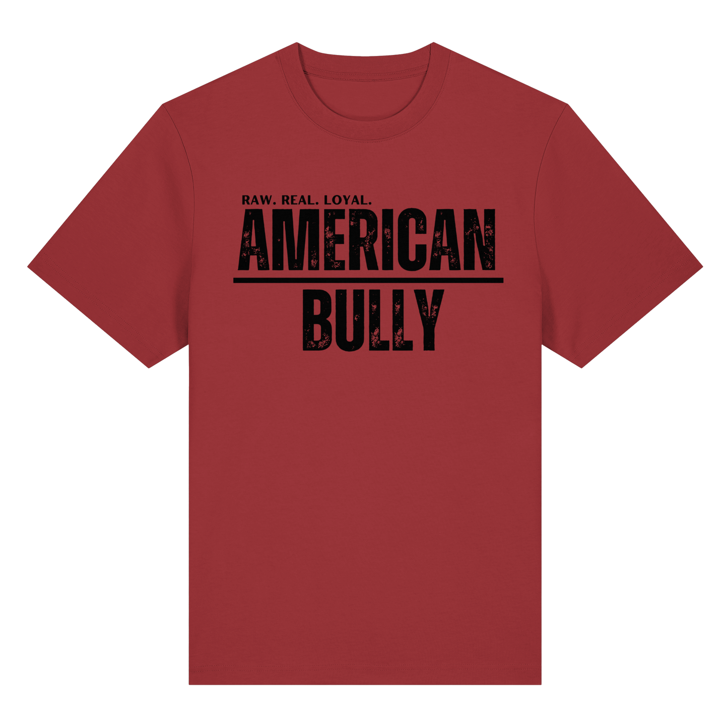 T-Shirt American Bully  RAW. REAL. LOYAL. - BULLSPORT