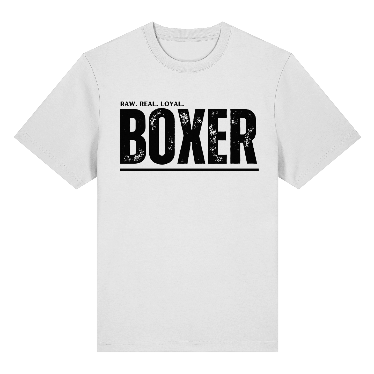 T-Shirt Boxer RAW. REAL. LOYAL. - BULLSPORT