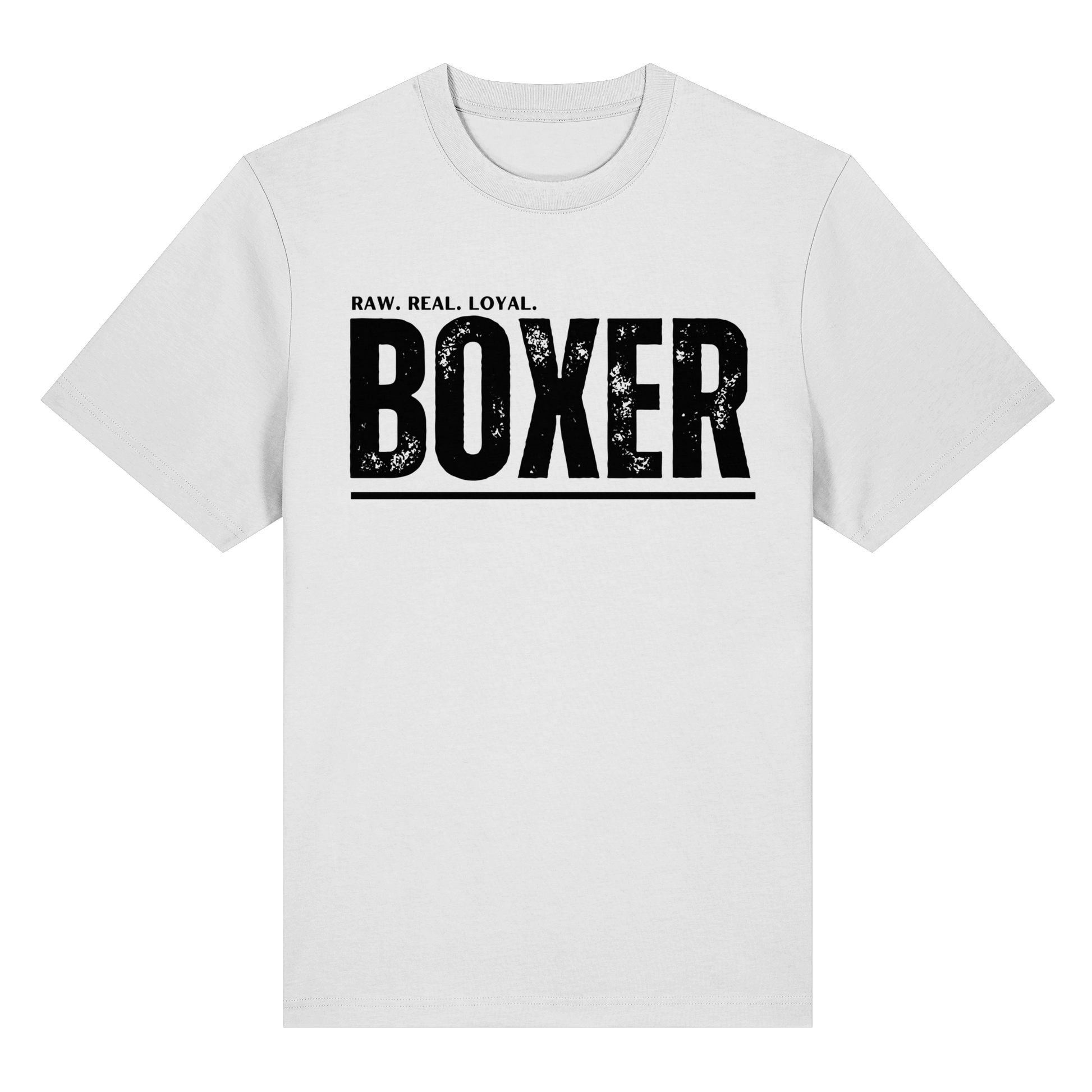 T-Shirt Boxer RAW. REAL. LOYAL. - BULLSPORT