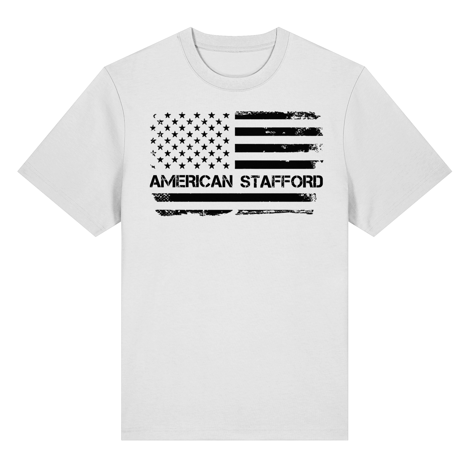 T-Shirt USA Flag American Stafford - BULLSPORT