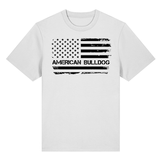 T-Shirt USA Flag American Bulldog - BULLSPORT
