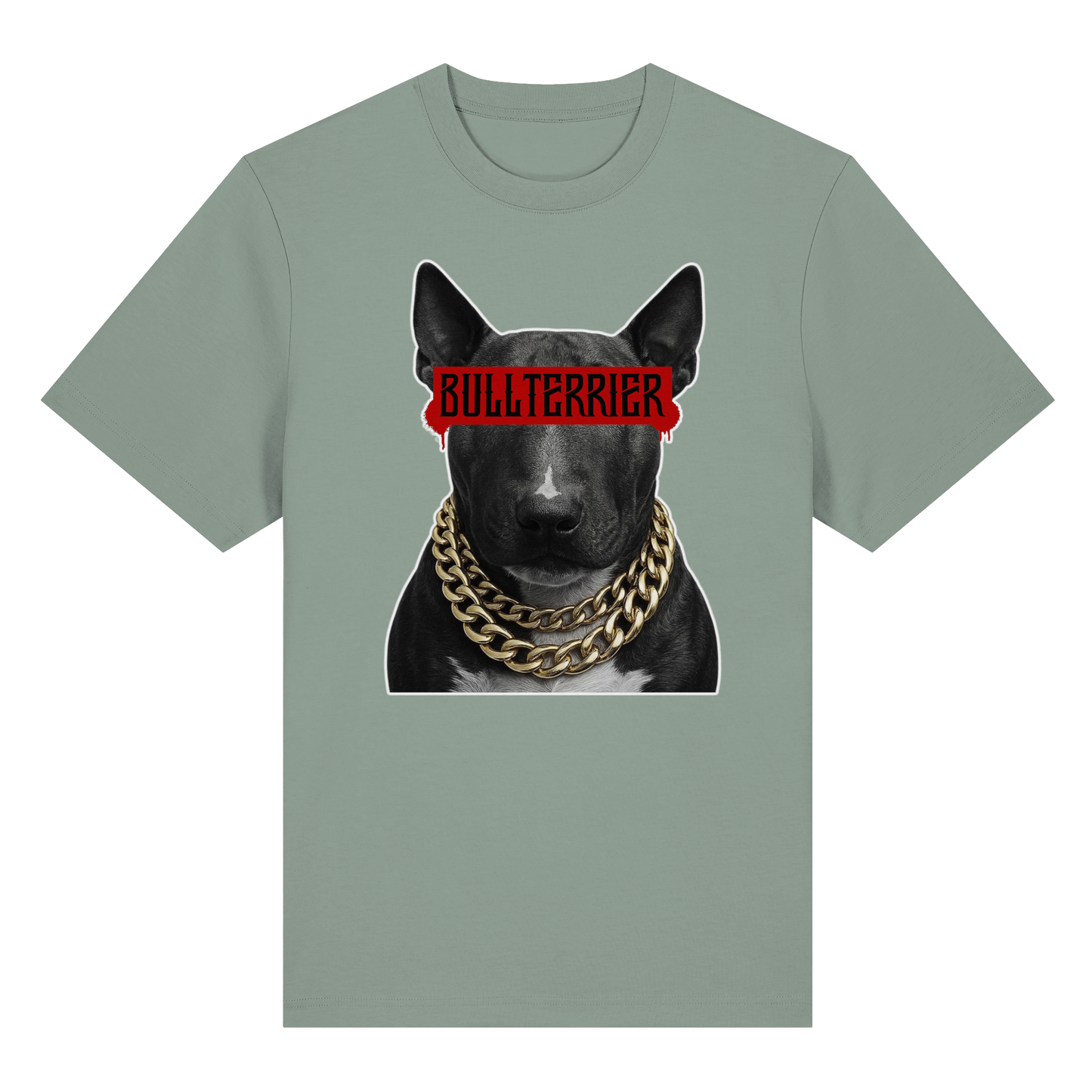T-Shirt Censored Bullterrier
