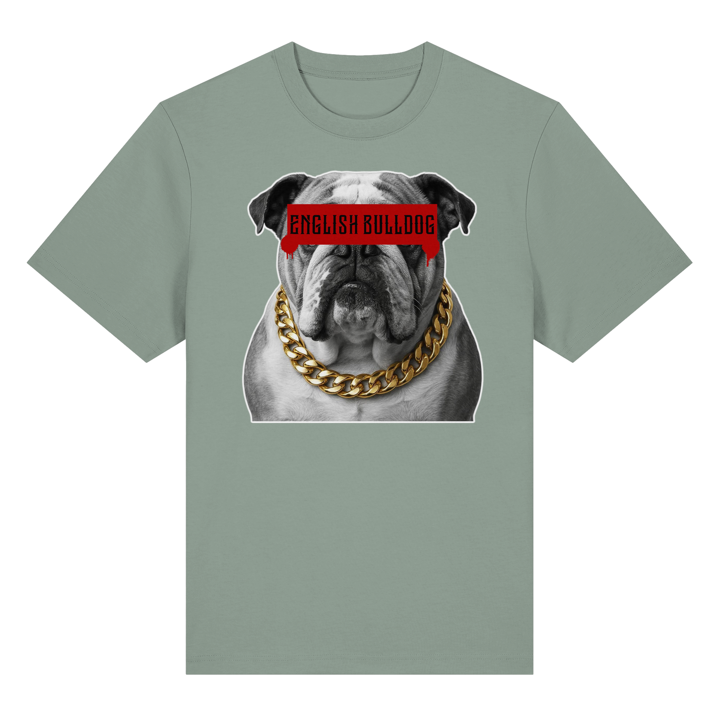 T-Shirt Censored English Bulldog