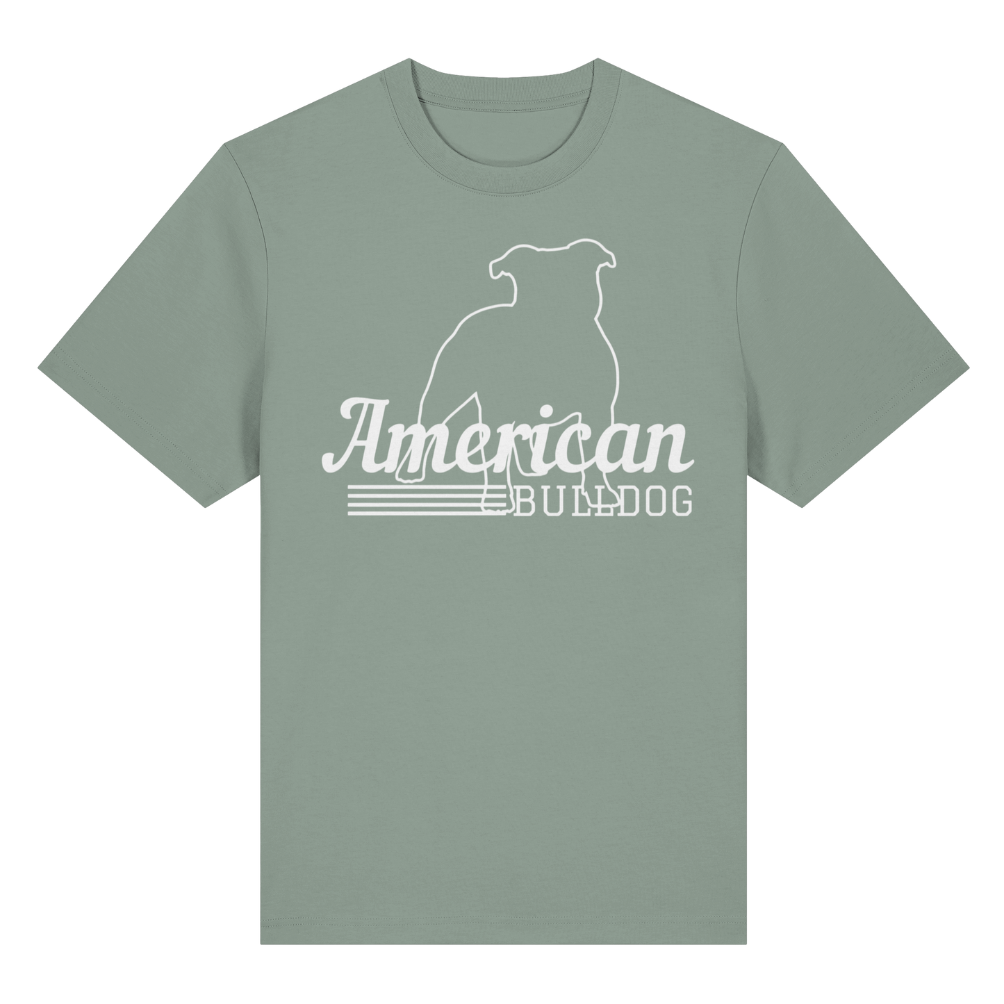 T-Shirt American Bulldog  - Organic Heavy T-Shirt - BULLSPORT