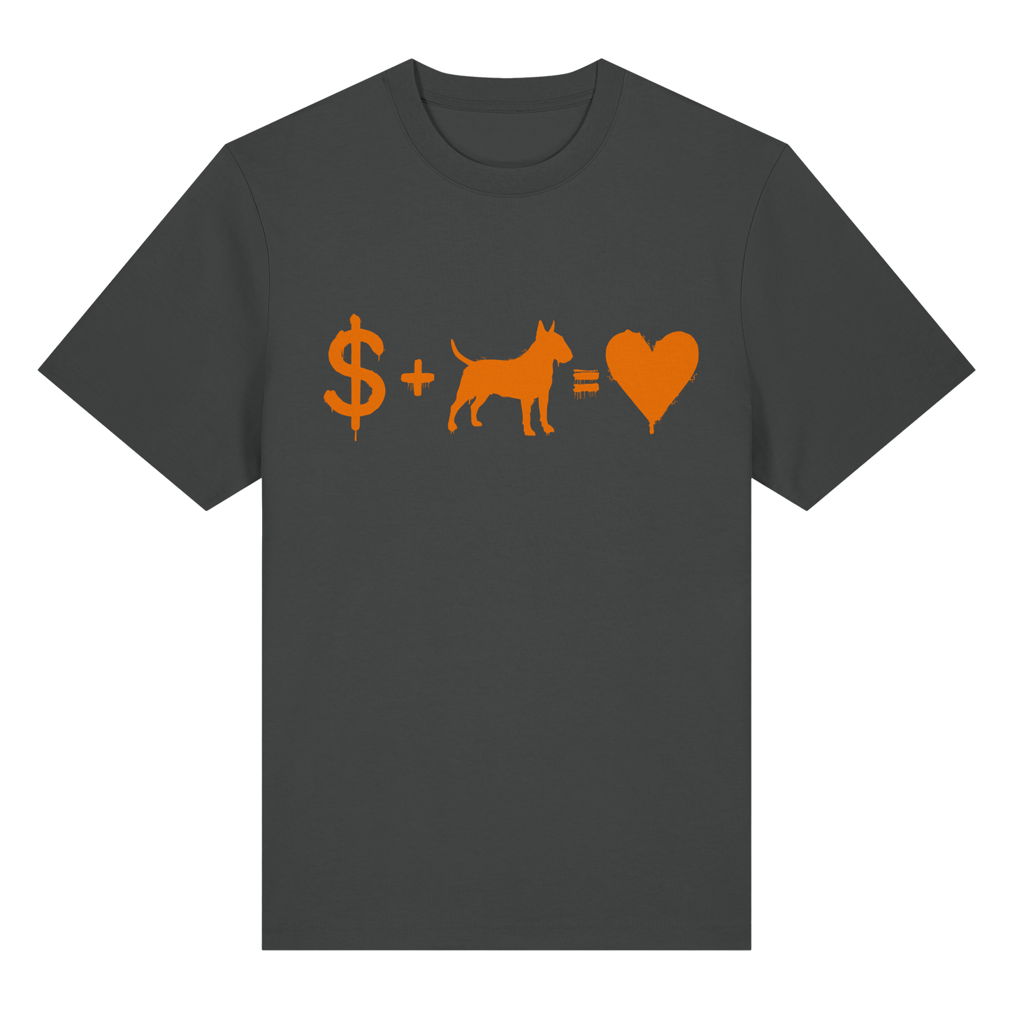 T-Shirt $ + Bullterrier = Love