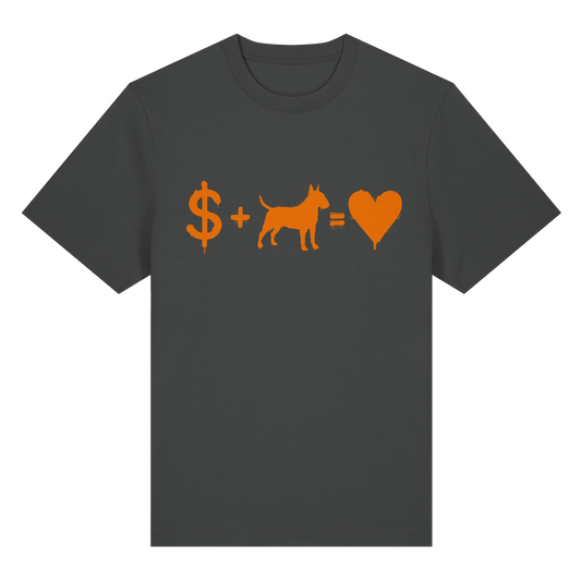 T-Shirt $ + Bullterrier = Love