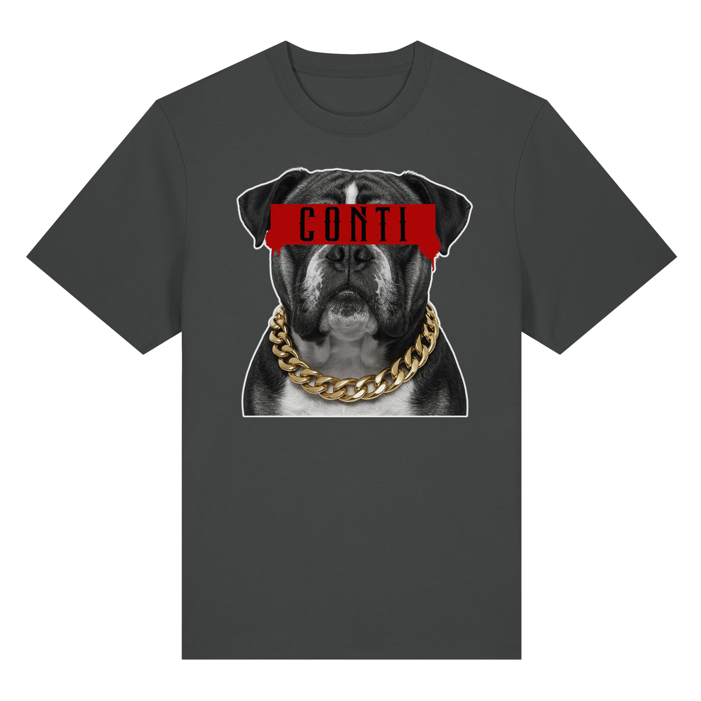 T-Shirt Censored Continental Bulldog