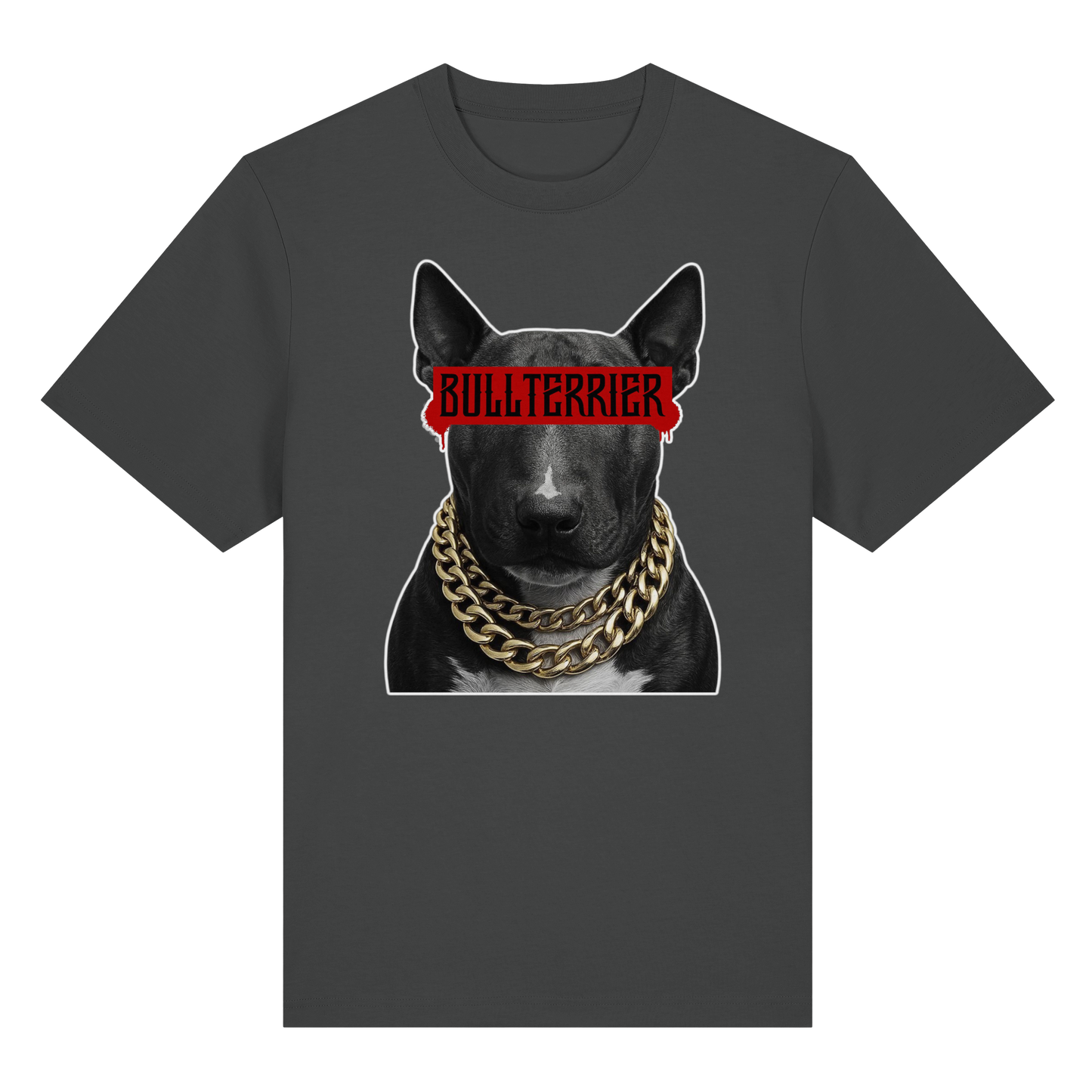 T-Shirt Censored Bullterrier