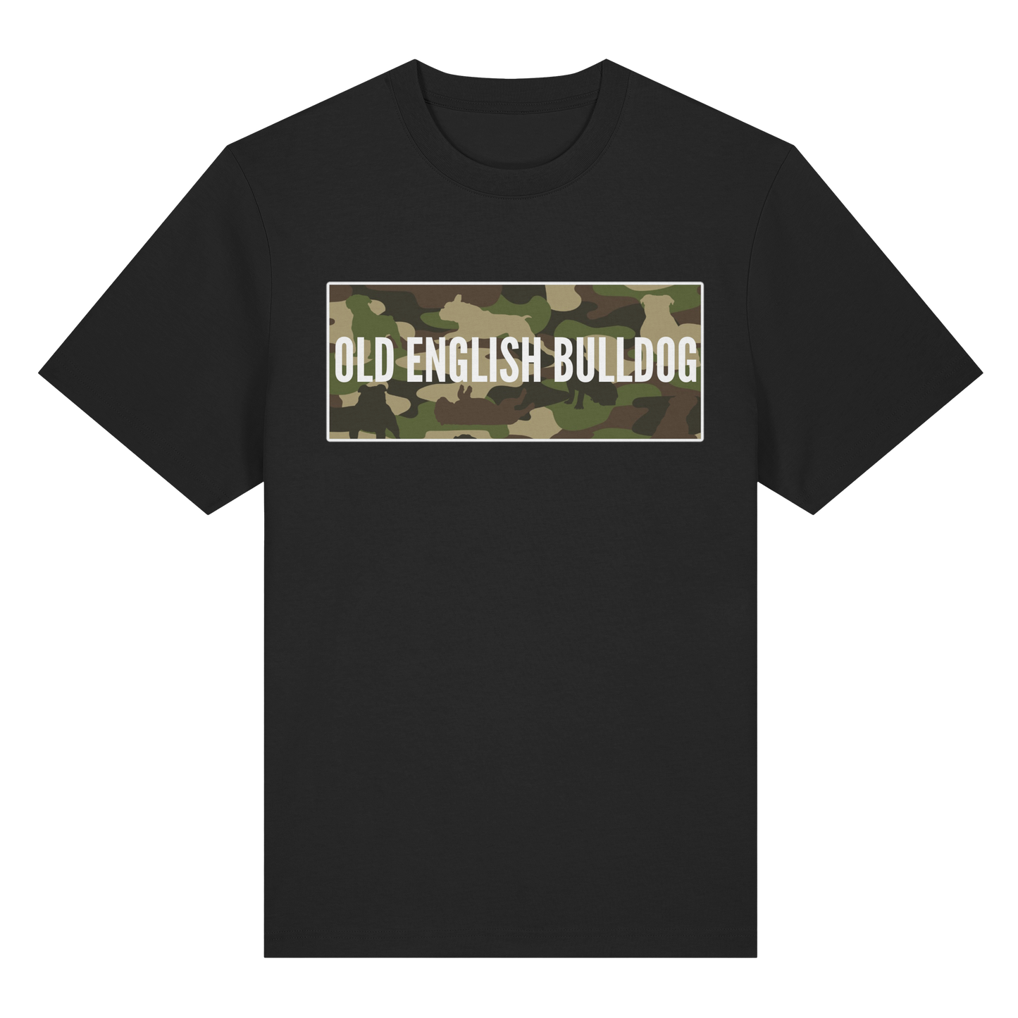 T-Shirt Old English Bulldog Camouflage - BULLSPORT
