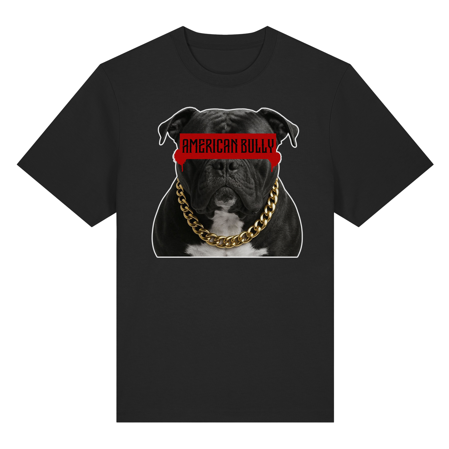 T-Shirt Censored American Bulldog