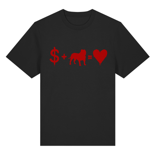 T-Shirt $ + American Bulldog XL = Love