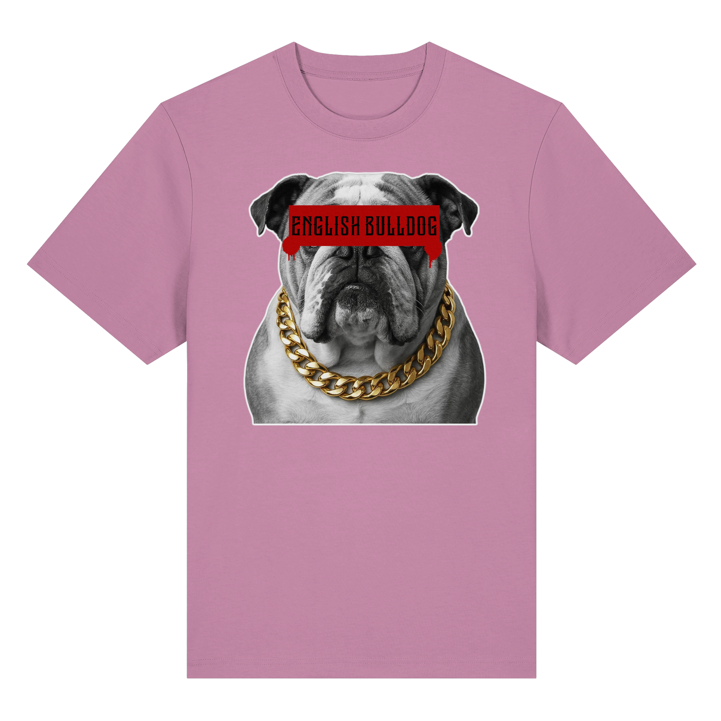 T-Shirt Censored English Bulldog