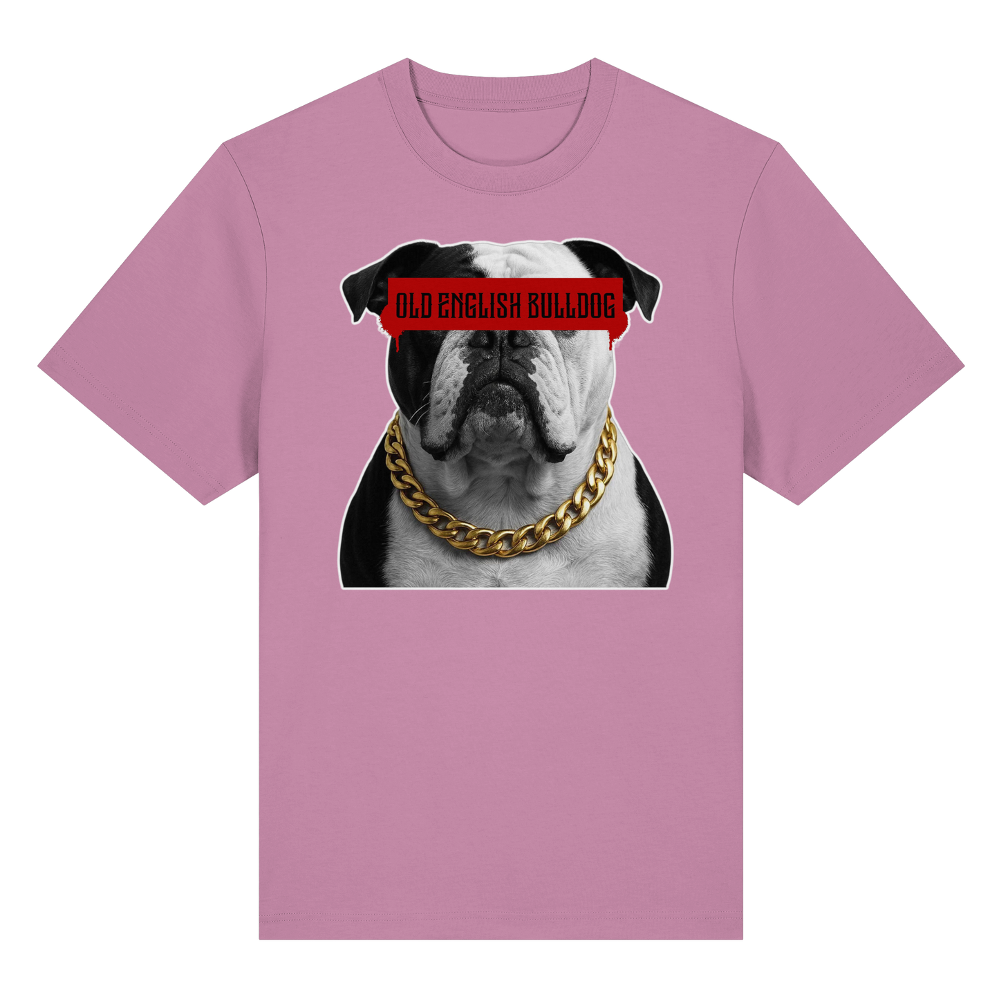 T-Shirt Censored Old English Bulldog