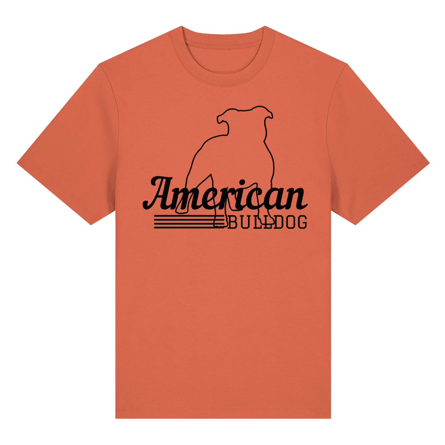 T-Shirt American Bulldog  - Organic Heavy T-Shirt - BULLSPORT