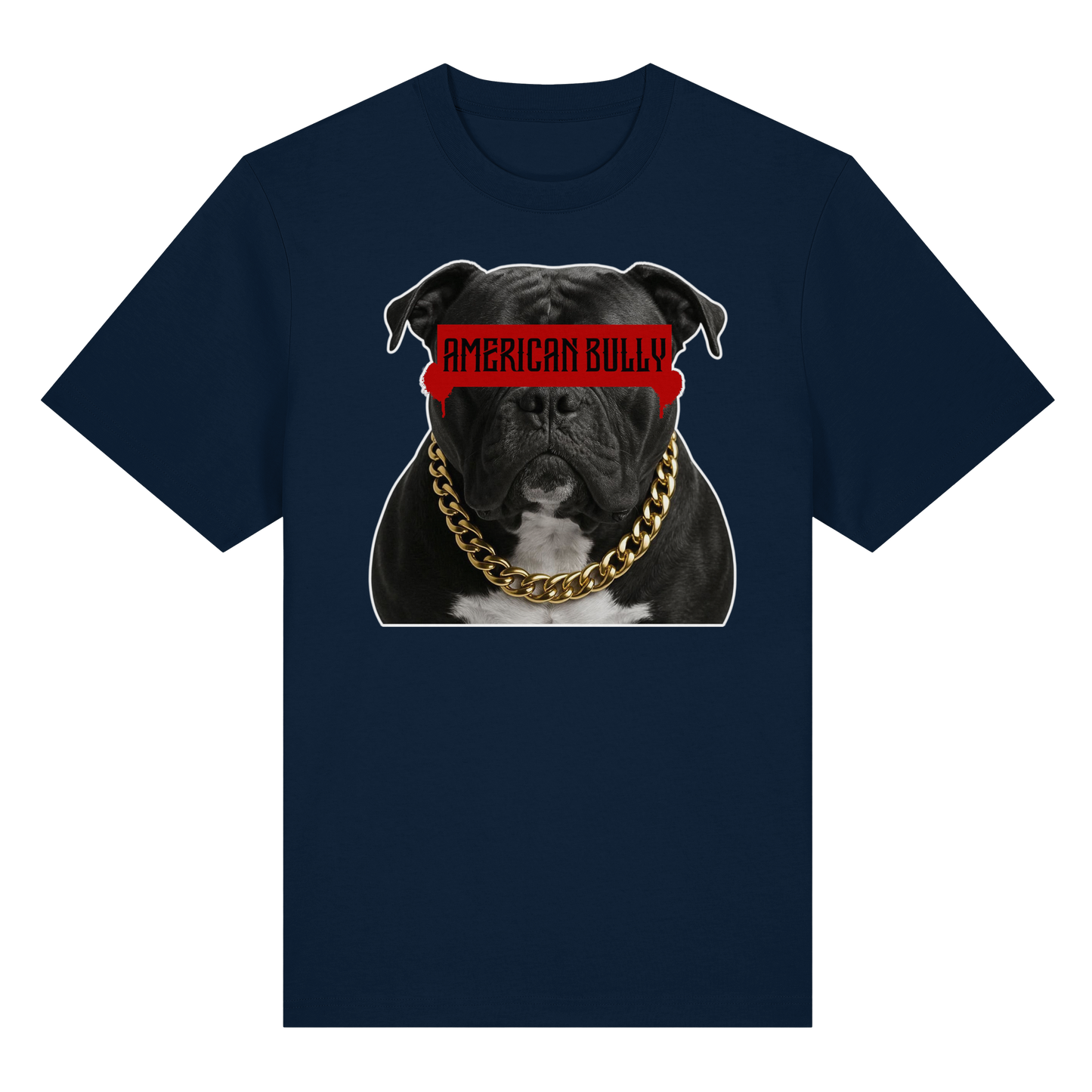 T-Shirt Censored American Bulldog