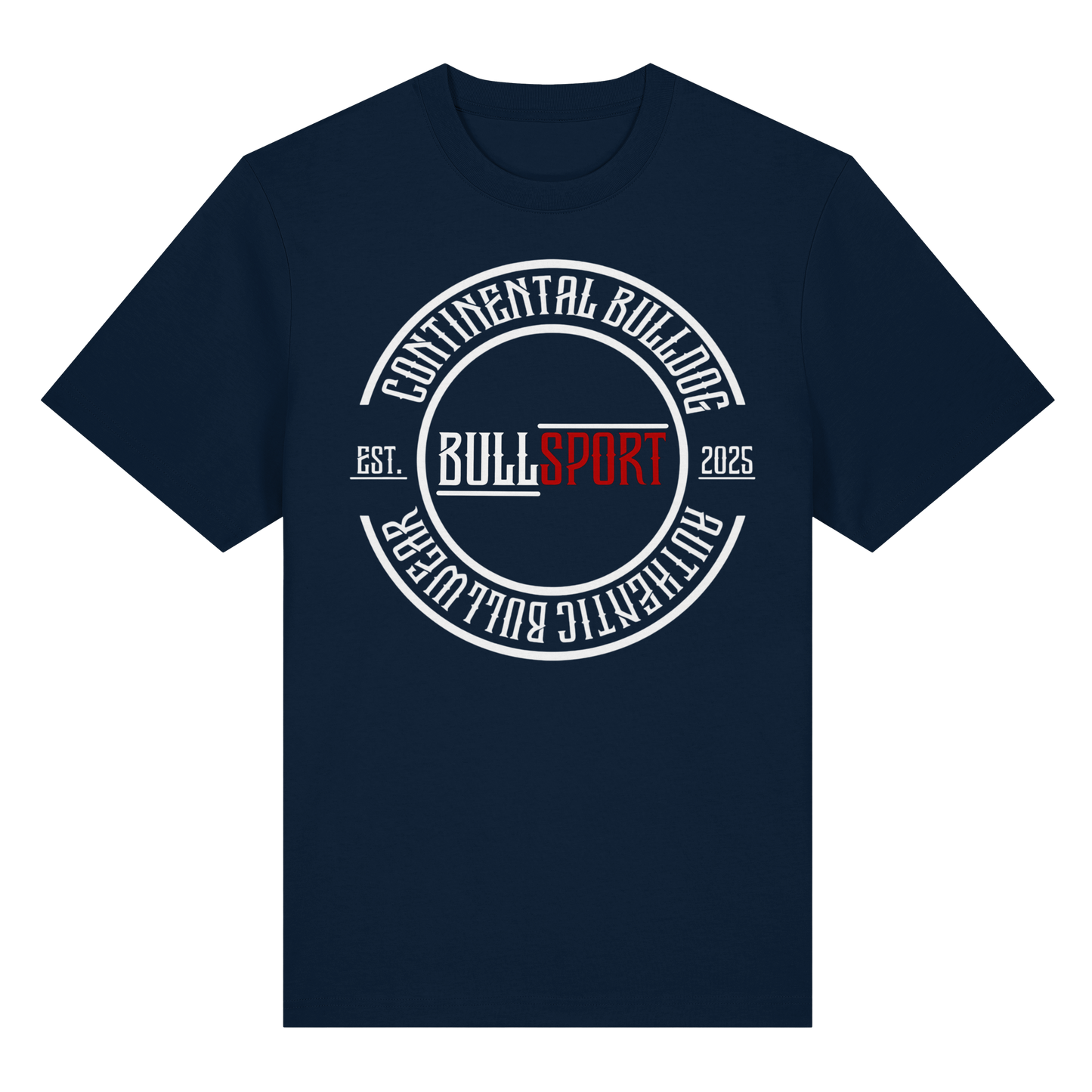 T-Shirt Continental Bulldog Circle EST.2025 - BULLSPORT