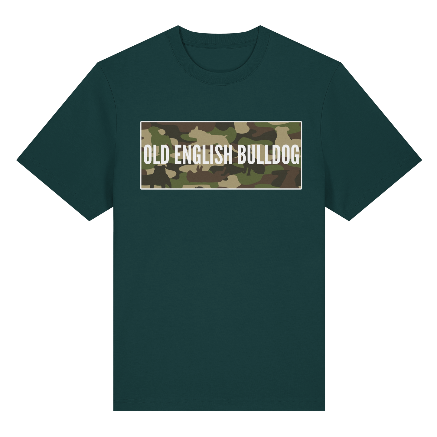T-Shirt Old English Bulldog Camouflage - BULLSPORT