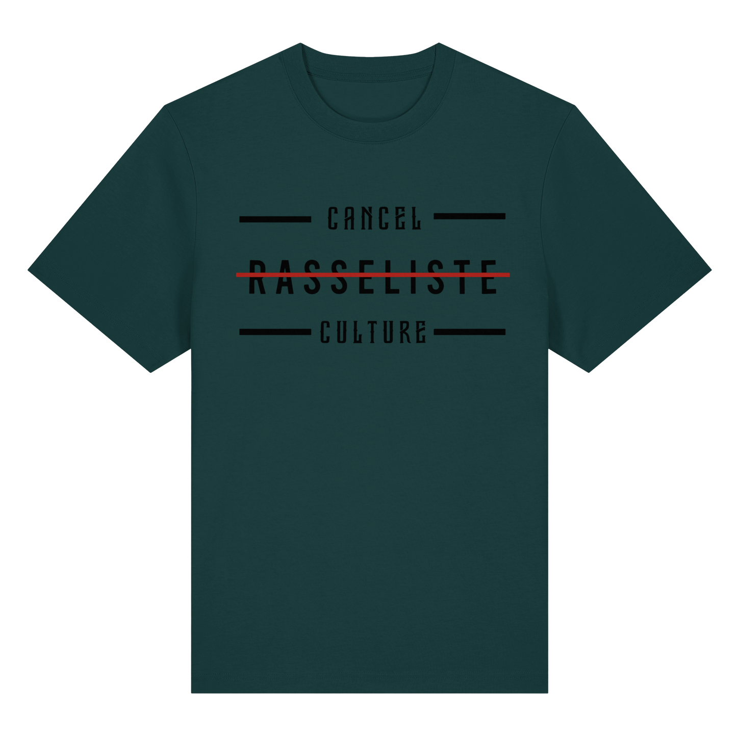 T-Shirt Cancel Culture Rasseliste