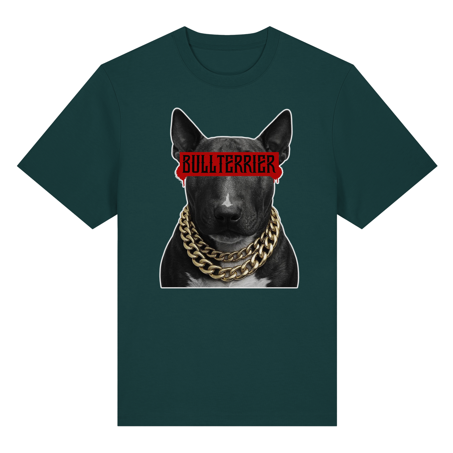 T-Shirt Censored Bullterrier
