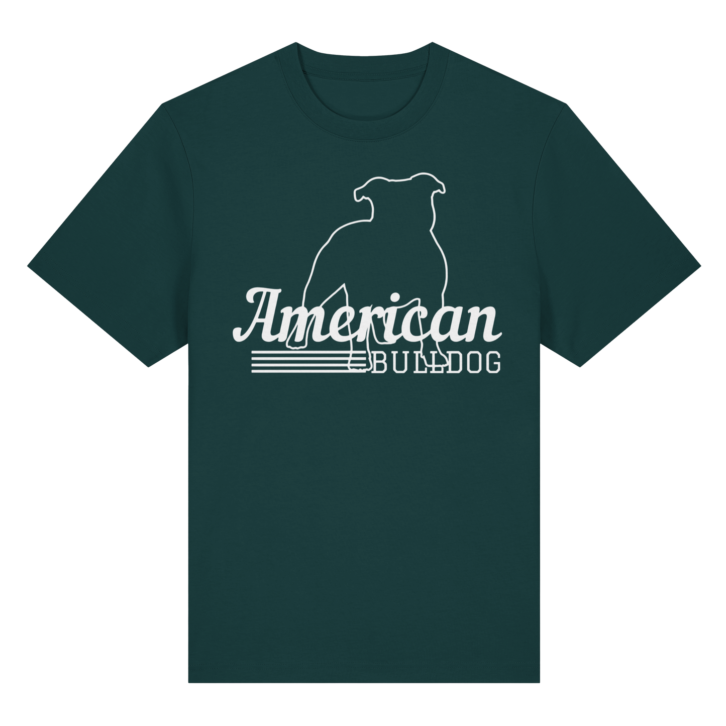 T-Shirt American Bulldog  - Organic Heavy T-Shirt - BULLSPORT