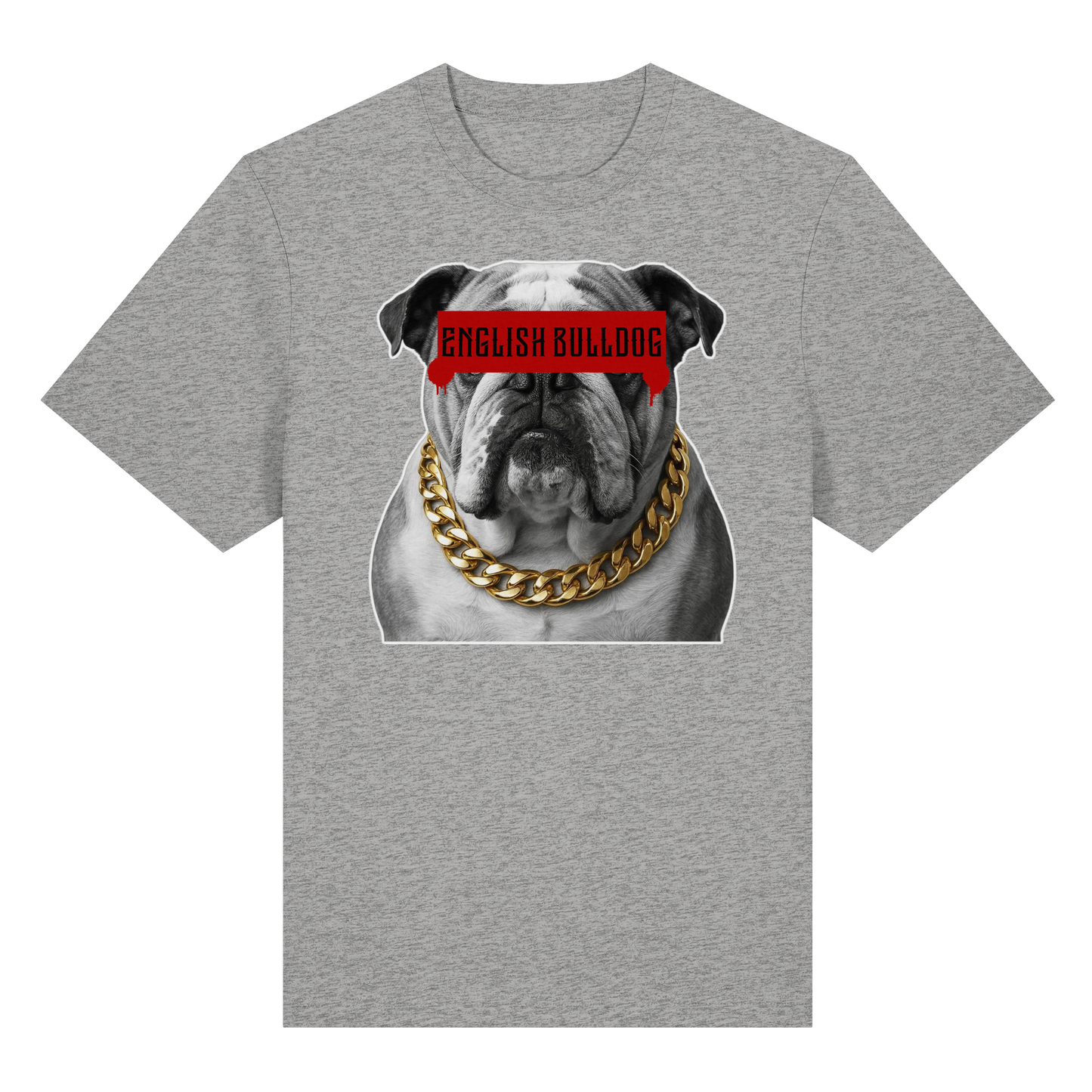 T-Shirt Censored English Bulldog