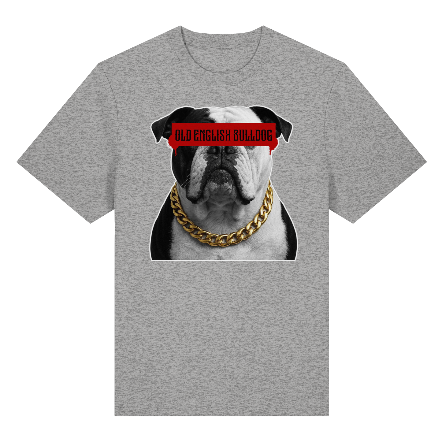 T-Shirt Censored Old English Bulldog