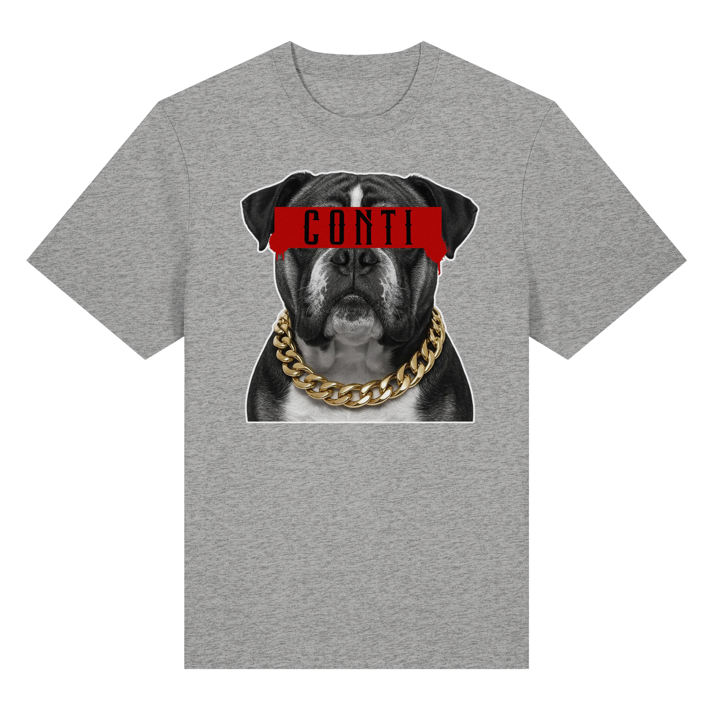 T-Shirt Censored Continental Bulldog