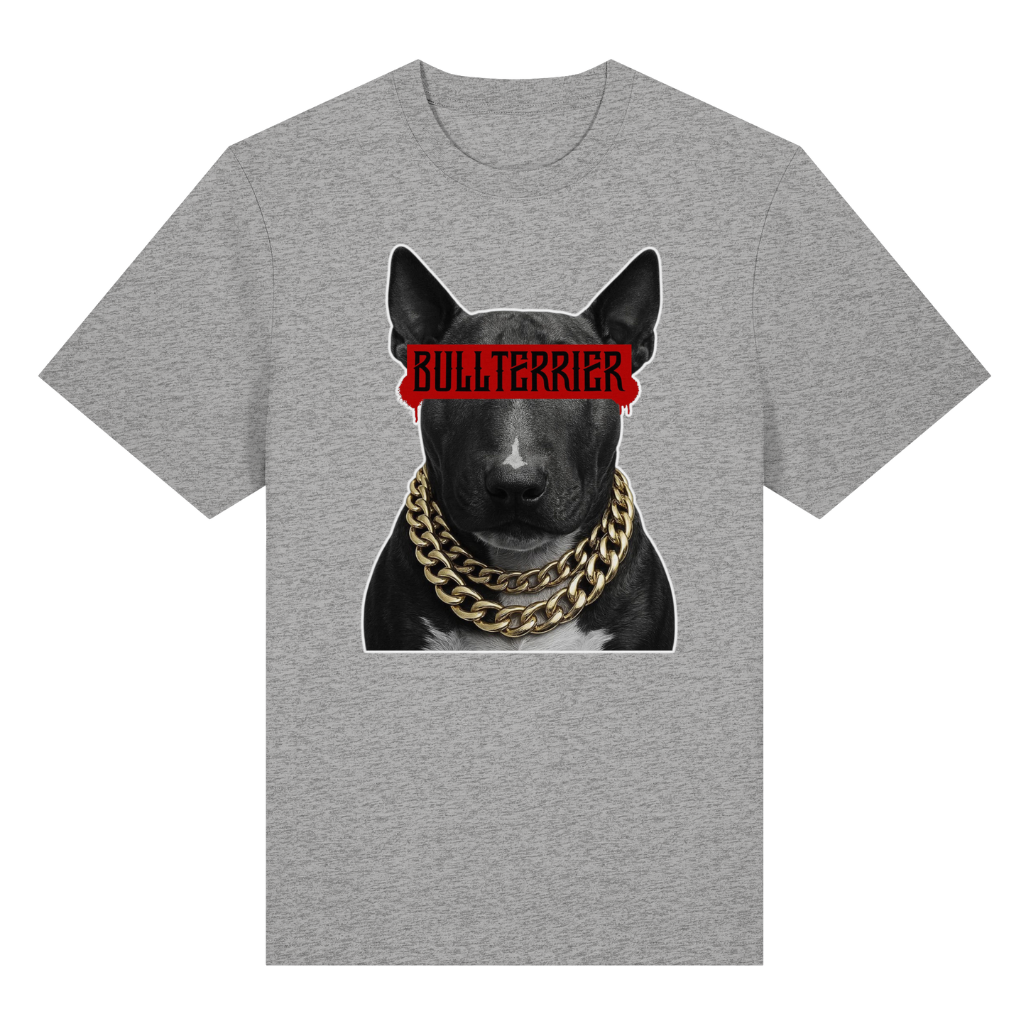 T-Shirt Censored Bullterrier