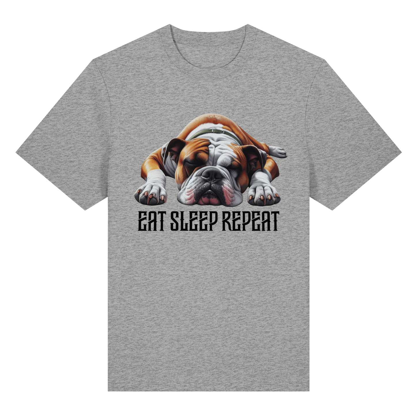 T-Shirt Eat Sleep Repeat Bulldog