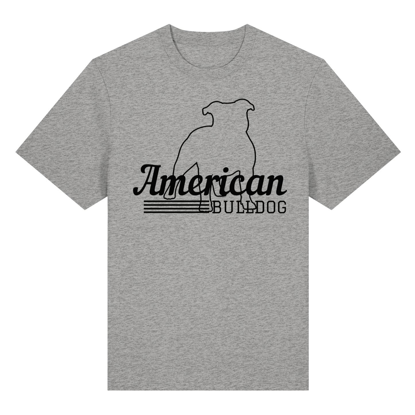 T-Shirt American Bulldog  - Organic Heavy T-Shirt - BULLSPORT