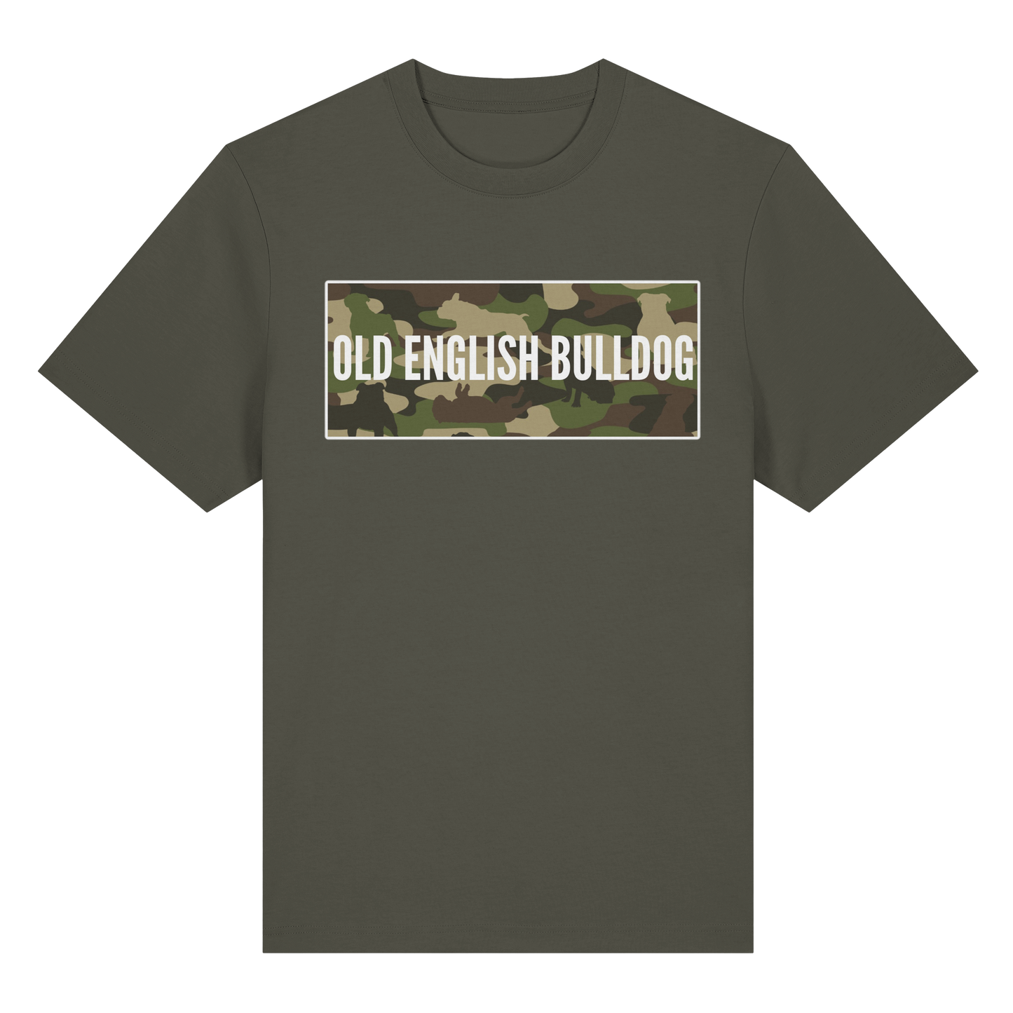 T-Shirt Old English Bulldog Camouflage - BULLSPORT