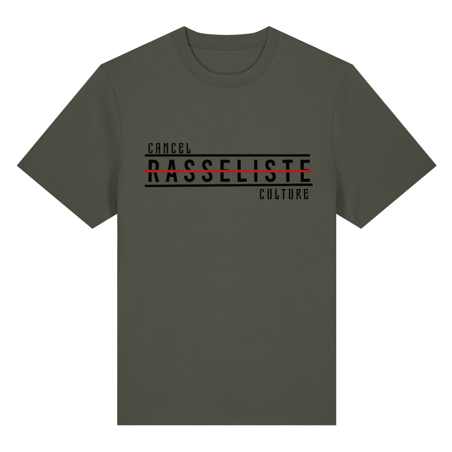 T-Shirt Cancel Culture Rasseliste 2