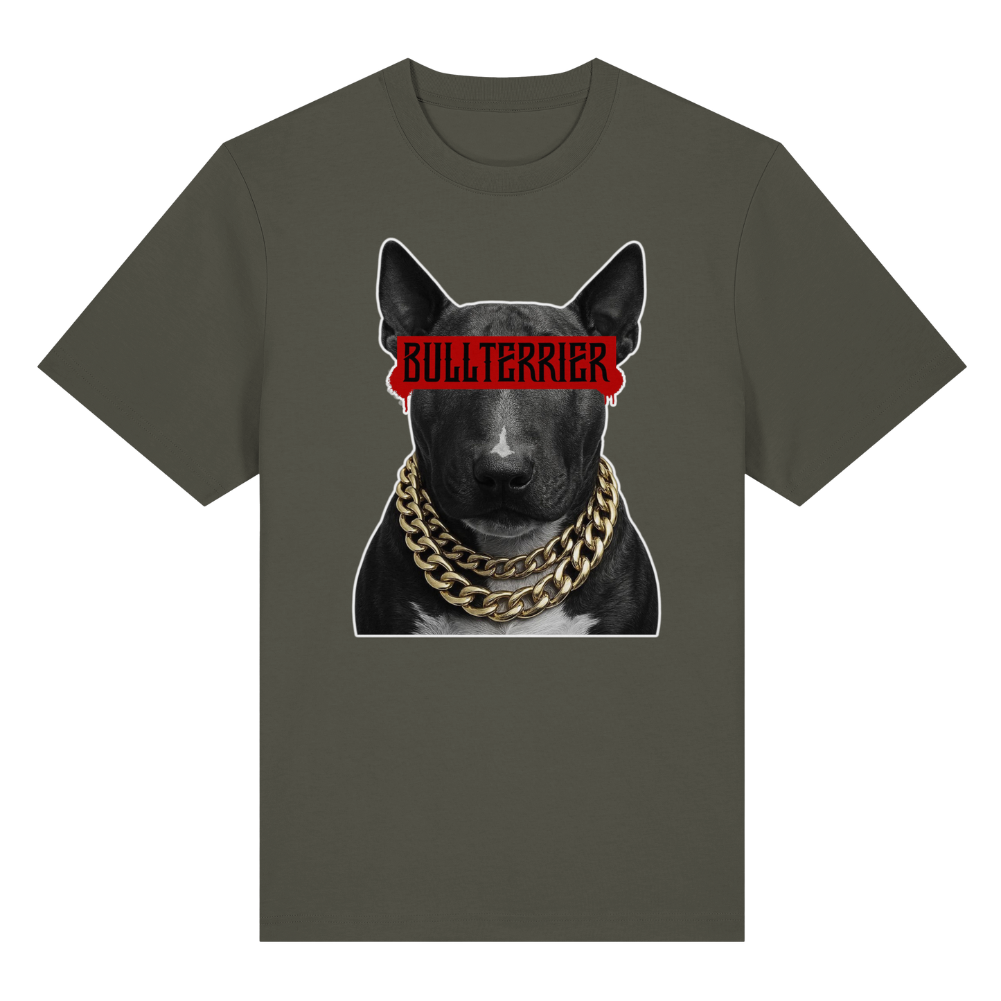 T-Shirt Censored Bullterrier