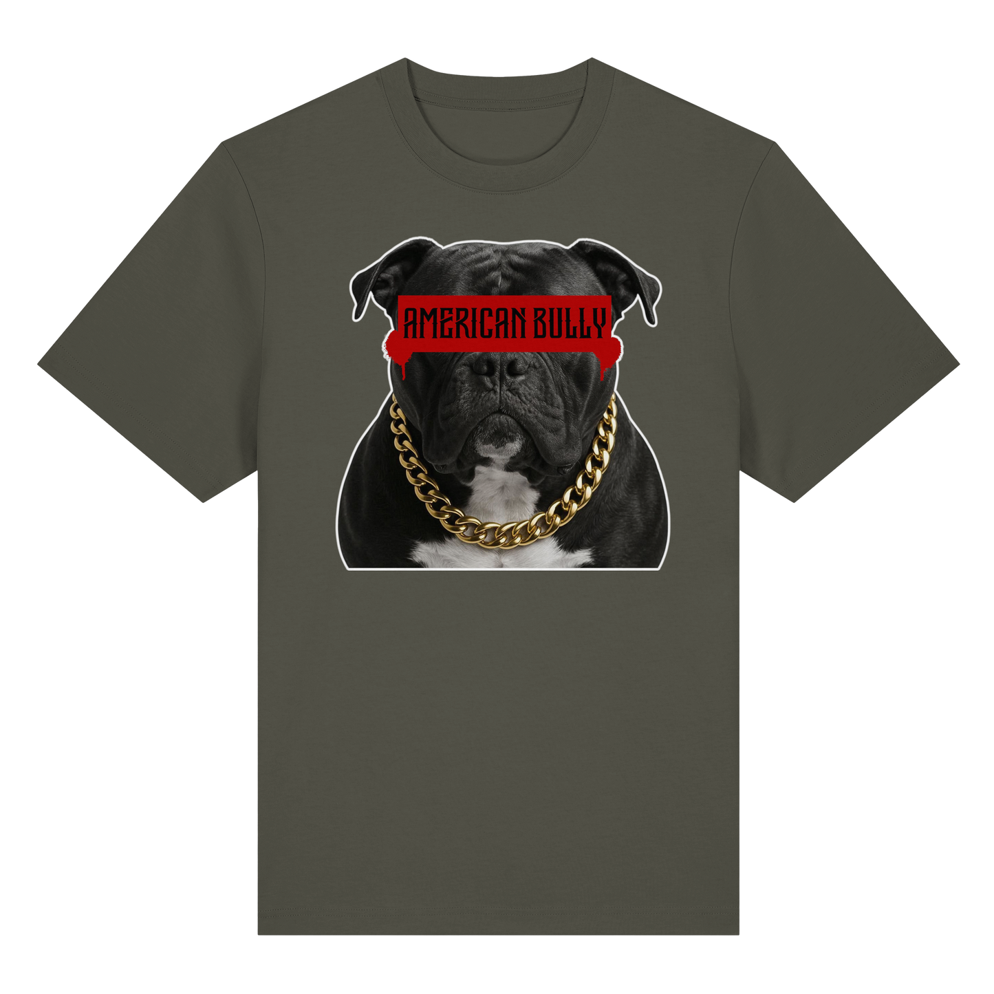 T-Shirt Censored American Bulldog