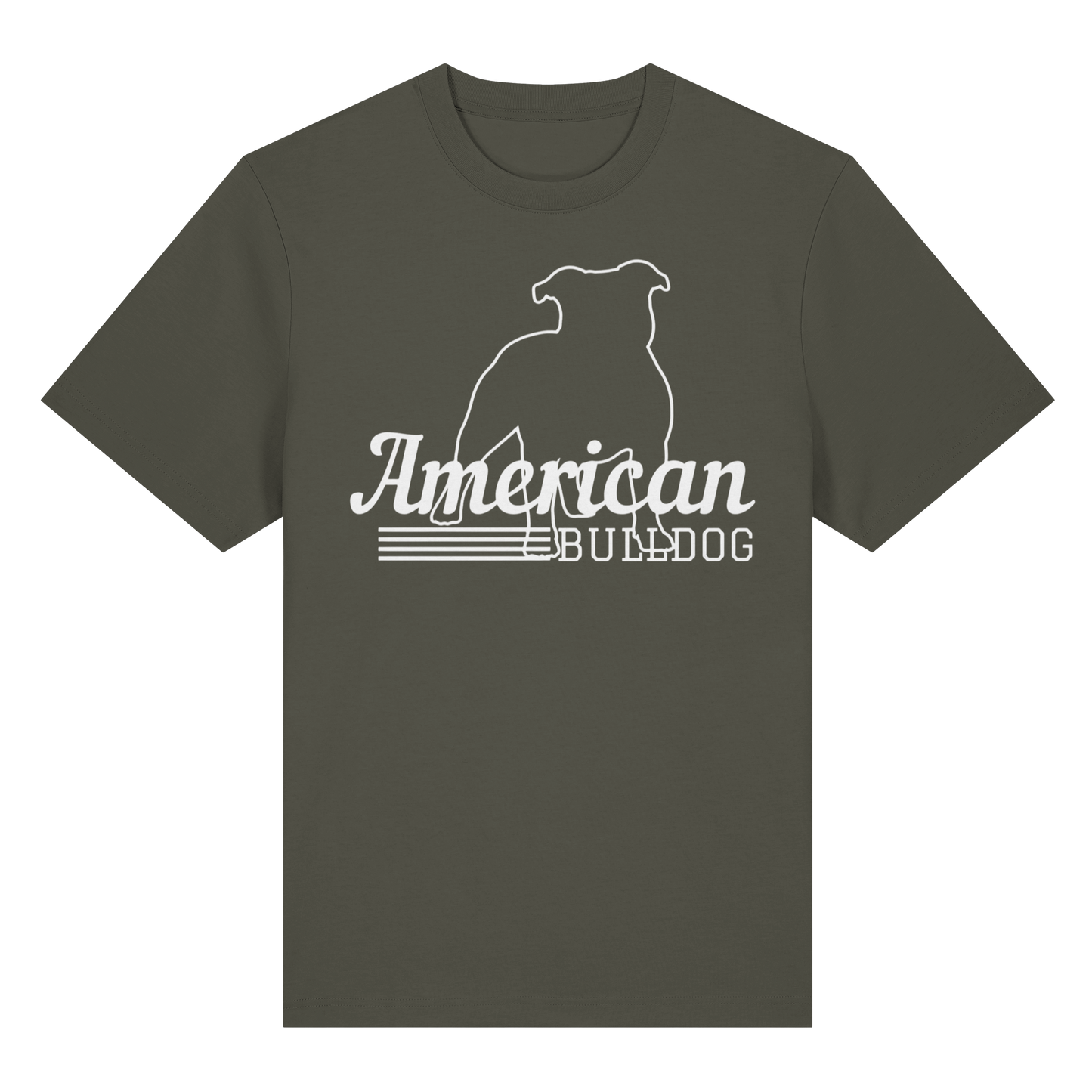 T-Shirt American Bulldog  - Organic Heavy T-Shirt - BULLSPORT