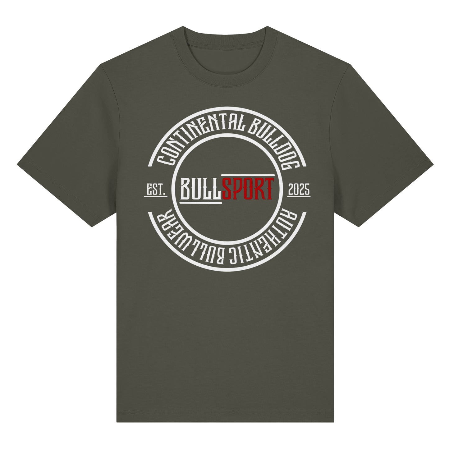 T-Shirt Continental Bulldog Circle EST.2025 - BULLSPORT