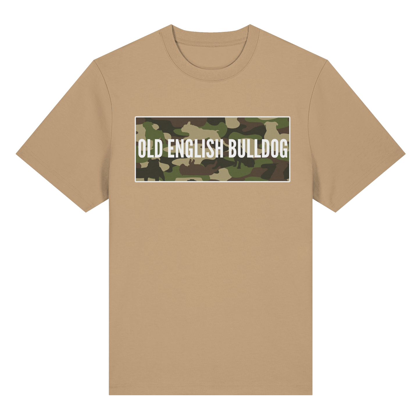 T-Shirt Old English Bulldog Camouflage - BULLSPORT