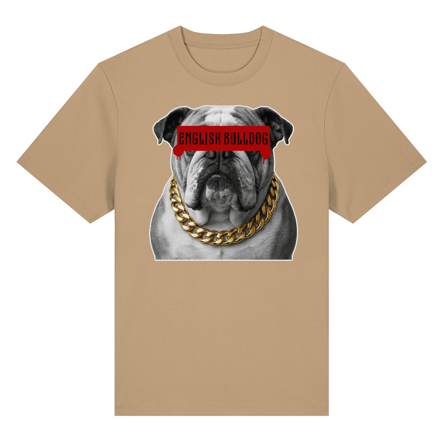 T-Shirt Censored English Bulldog