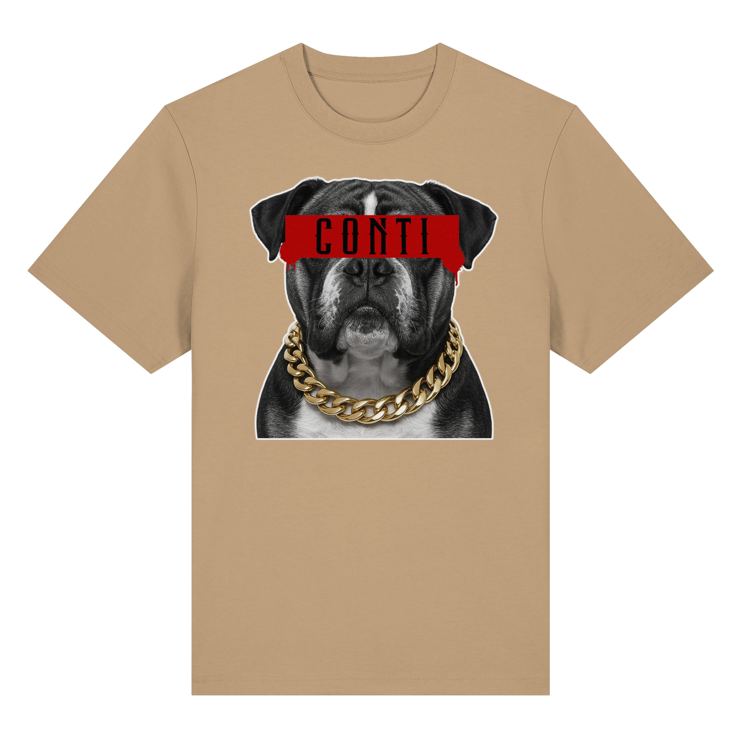 T-Shirt Censored Continental Bulldog