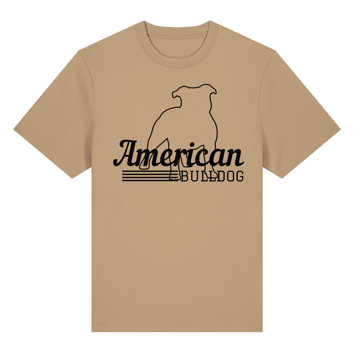 T-Shirt American Bulldog  - Organic Heavy T-Shirt - BULLSPORT