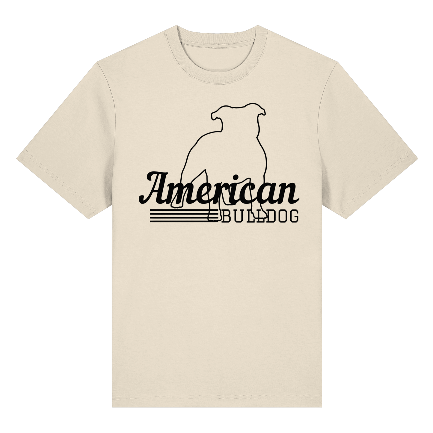 T-Shirt American Bulldog  - Organic Heavy T-Shirt - BULLSPORT