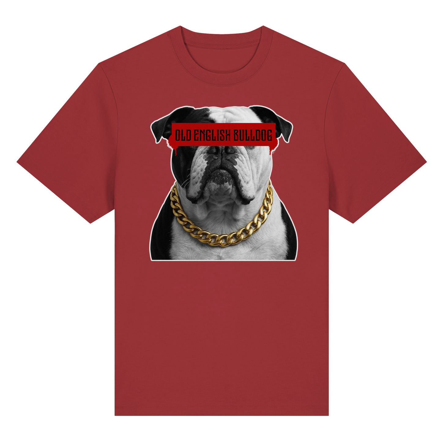 T-Shirt Censored Old English Bulldog