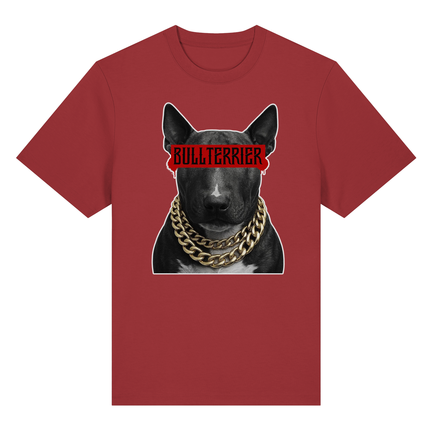 T-Shirt Censored Bullterrier