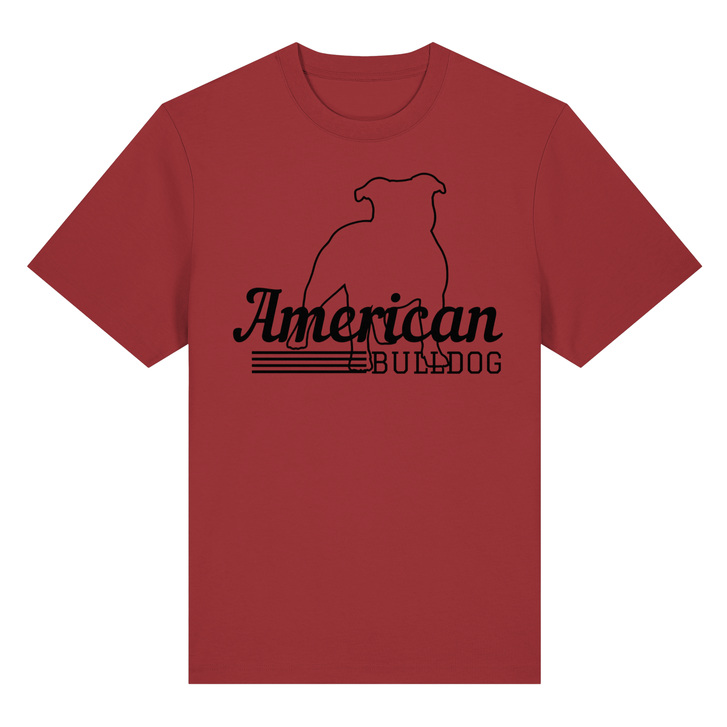 T-Shirt American Bulldog  - Organic Heavy T-Shirt - BULLSPORT