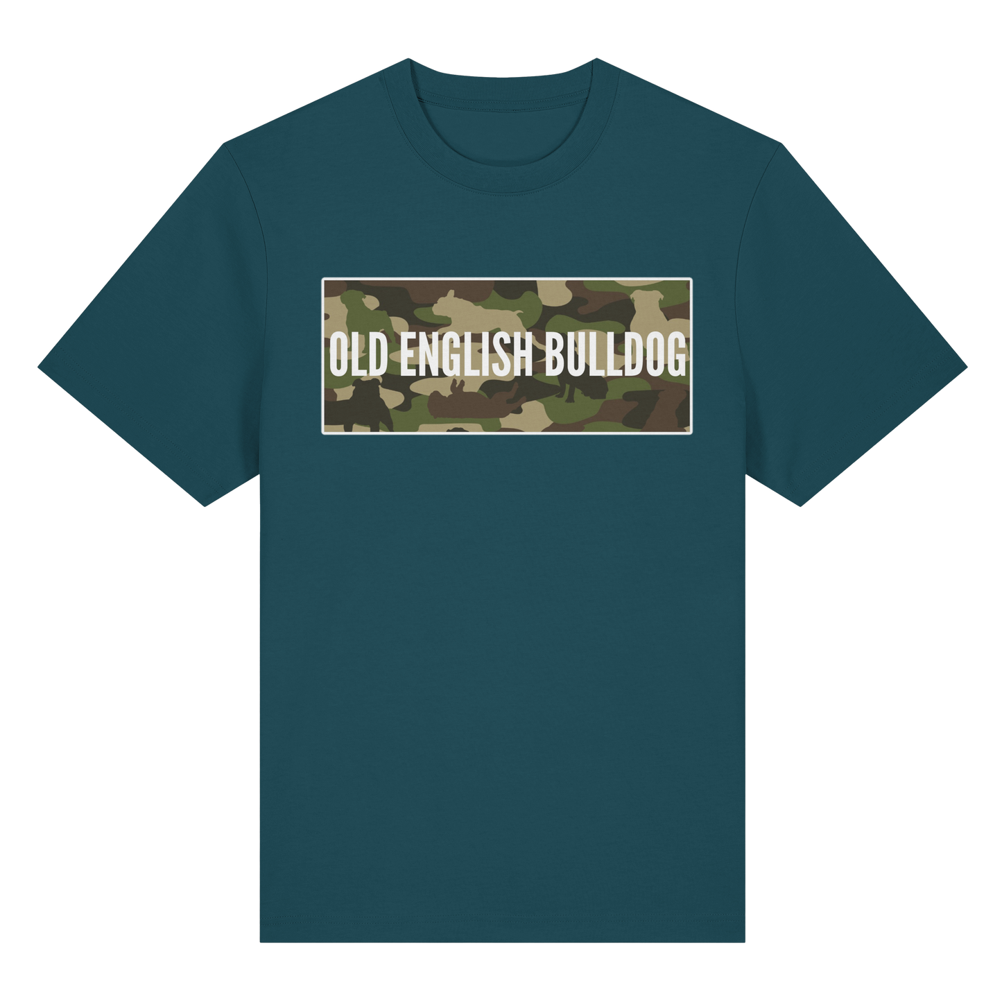 T-Shirt Old English Bulldog Camouflage - BULLSPORT