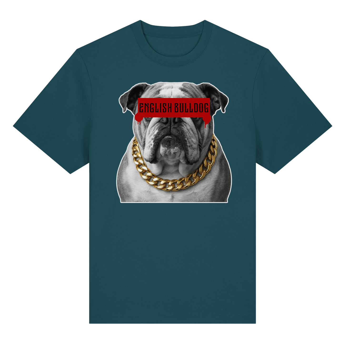 T-Shirt Censored English Bulldog