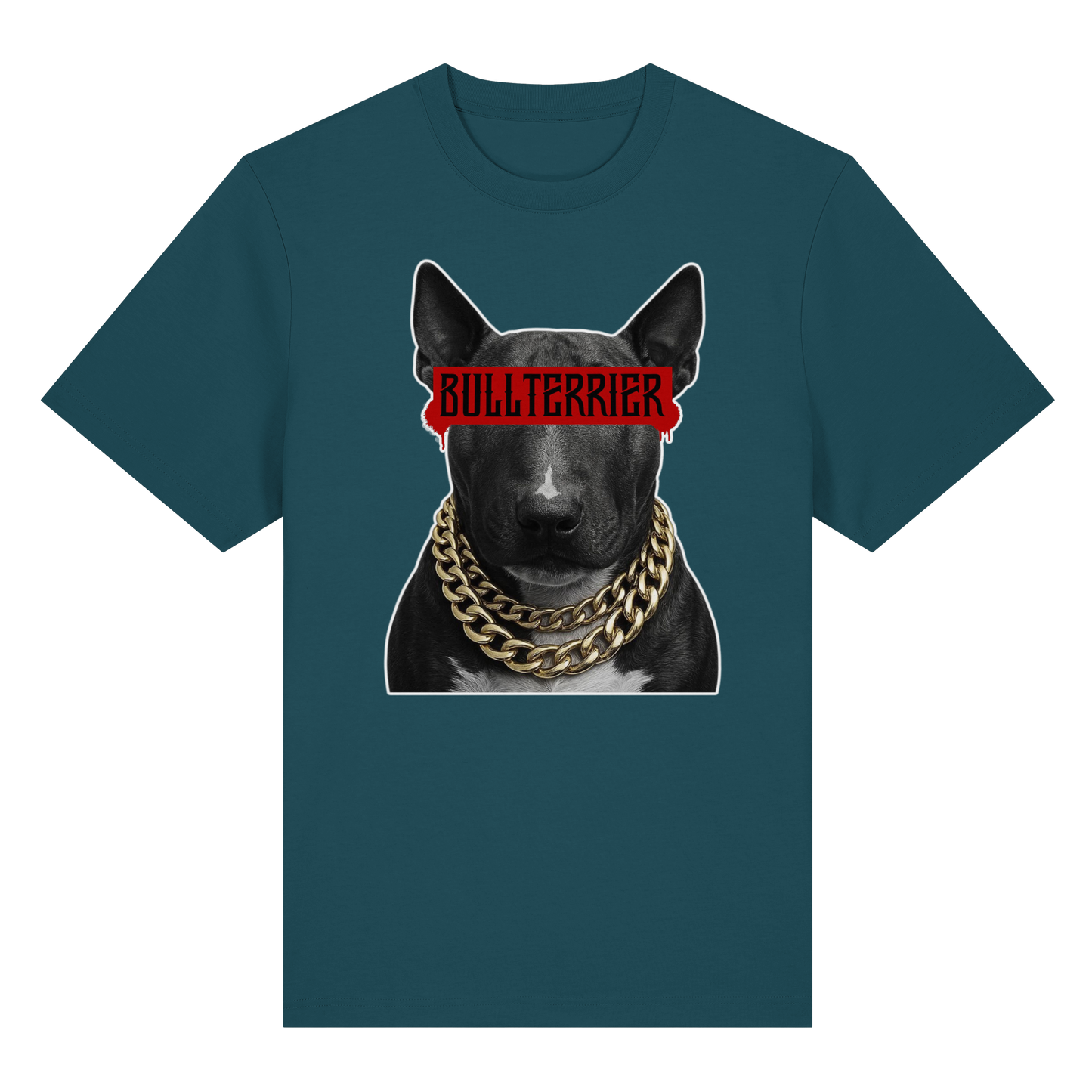 T-Shirt Censored Bullterrier