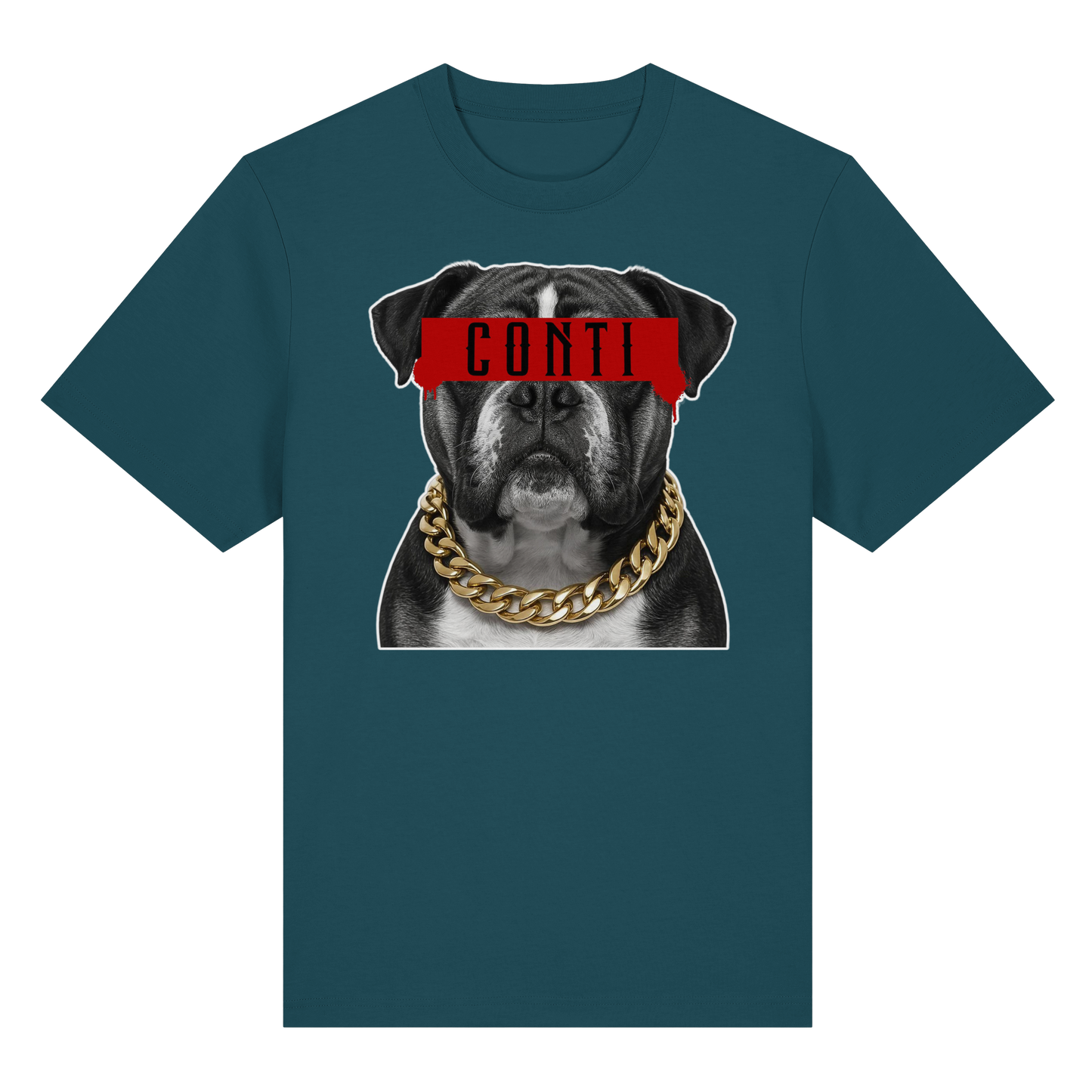 T-Shirt Censored Continental Bulldog